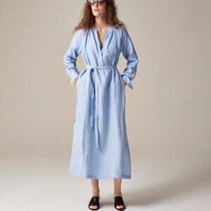 J. Crew Cabana dress in linen XL